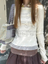 Grunge Slim Langarm-Top